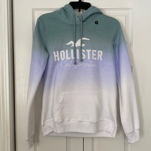 NWT Hollister Ombré Hooded Sweatshirt